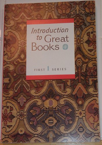 Imagen de archivo de Introduction to Great Books First 1 Series a la venta por -OnTimeBooks-