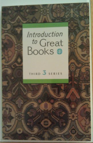 Imagen de archivo de Introduction to Great Books: Third Series Student Anthology a la venta por Ergodebooks