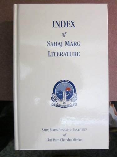 Imagen de archivo de Index of Sahaj Marg Literature a la venta por medimops