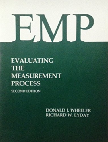 9780945320067: Evaluating the Measurement Process