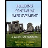 Imagen de archivo de Building Continual Improvement, Second Edition : SPC for the Service Sector a la venta por Better World Books