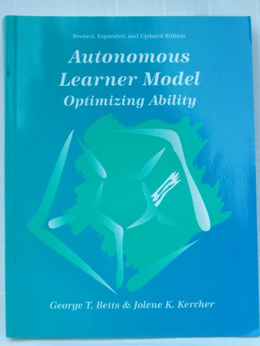 Beispielbild fr Autonomous Learner Model: Optimizing Ability zum Verkauf von HPB-Red