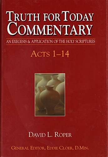 9780945441342: Title: Acts 114 Truth for today commentary