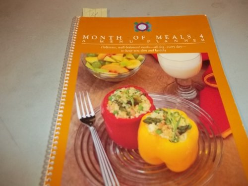Beispielbild fr Month of Meals 4: A Menu Planner zum Verkauf von Wonder Book