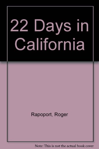 9780945465645: 22 Days in California: The Itinerary Planner (Jmp Travel)