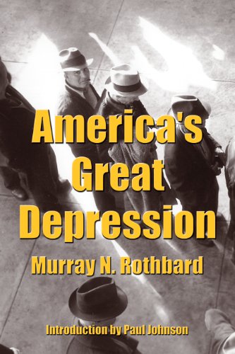 Stock image for America's Great Depression for sale by Wonder Book