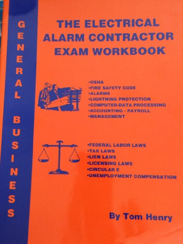 Beispielbild fr The Electrical Alarm Contractors Exam Workbook zum Verkauf von SecondSale