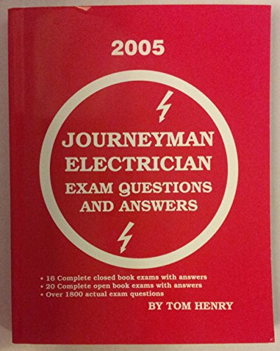 Beispielbild fr Journeyman electrician exam: Questions and answers zum Verkauf von Seattle Goodwill