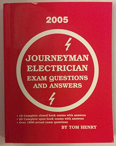 Stock image for Journeyman electrician exam: Questions and answers for sale by HPB-Red