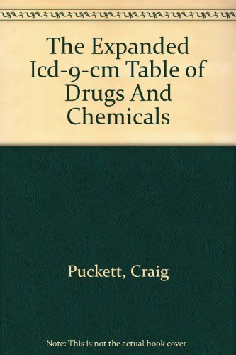 Stock image for The Expanded Icd-9-cm Table of Drugs And Chemicals for sale by HPB-Red