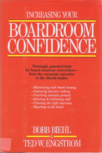 Stock image for Increasing Your Boardroom Confidence for sale by Better World Books