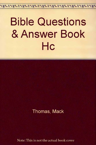 Beginner's Bible Question and Answer Book (9780945564218) by Thomas, Mack