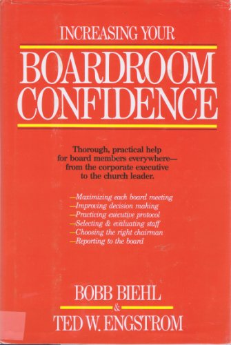 Beispielbild fr Boardroom Confidence zum Verkauf von Better World Books