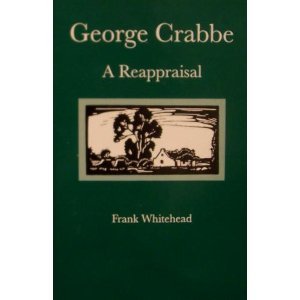 Stock image for George Crabbe : A Reappraisal for sale by Better World Books