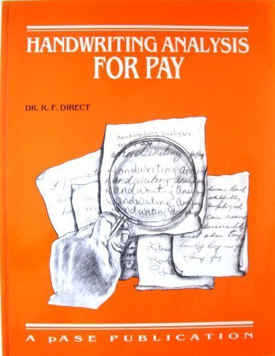 Stock image for Handwriting Analysis for Pay for sale by Veronica's Books