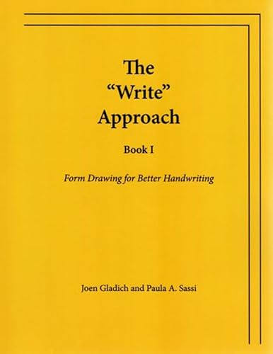 Beispielbild fr The "Write" Approach: Form Drawing for Better Handwriting 1 zum Verkauf von Books From California