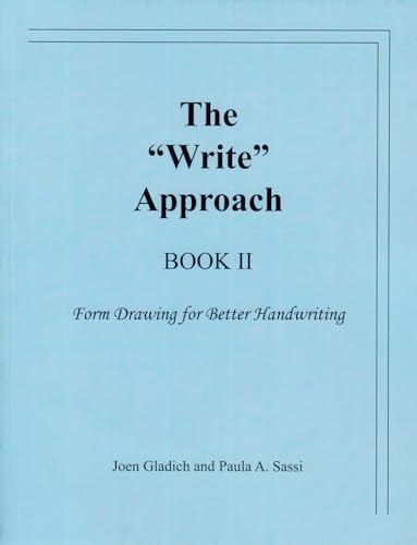 Imagen de archivo de The "Write" Approach: Form Drawing for Better Handwriting 2 a la venta por Books From California