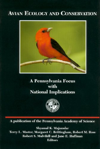 Beispielbild fr Avian Ecology and Conservation (Pennsylvania Academy of Science) zum Verkauf von SecondSale