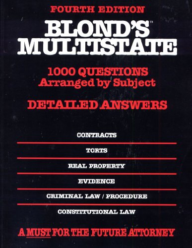 Imagen de archivo de Multistate Multiple Choice Questions a la venta por ThriftBooks-Dallas