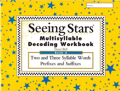 Stock image for Seeing stars: Multisyllable decoding workbook for sale by ThriftBooks-Atlanta