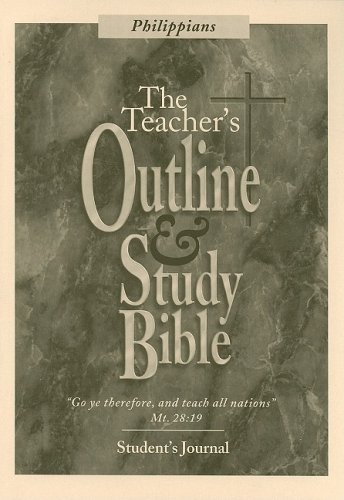 Beispielbild fr Philippians Student's Journal (Teacher's Outline & Study Bible) zum Verkauf von HPB-Movies