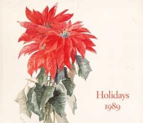 Stock image for Holidays 1989 a Selection of American Paintings for Sale for sale by Always Superior Books