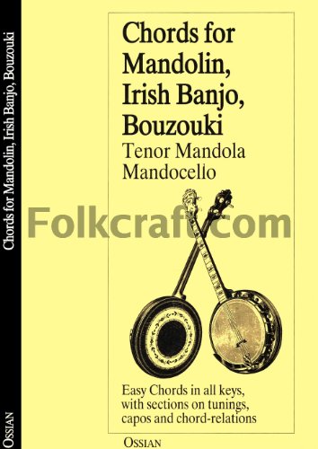9780946005475: Chords for mandolin, irish banjo, bouzouki, tenor mandola, mandocello livre sur la musique