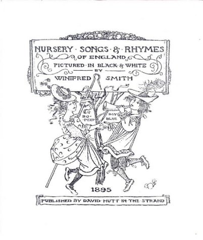 Imagen de archivo de Nursery Songs and Rhymes of England 1895 a la venta por Book Trader Cafe, LLC