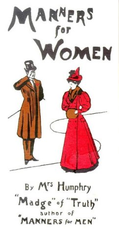 Beispielbild fr Manners for Women zum Verkauf von Wonder Book