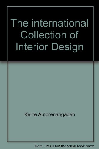 9780946027385: International Collection of Interior Design
