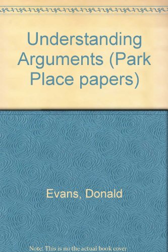 9780946045211: Understanding Arguments