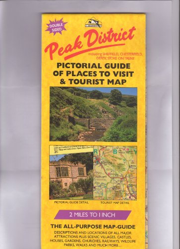 9780946077878: Peak District: Pictorial Guide of Places to Visit and Tourist Map