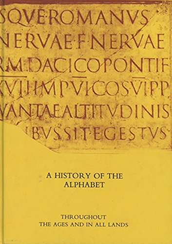 History of the Alphabet (9780946095032) by Diringer, David