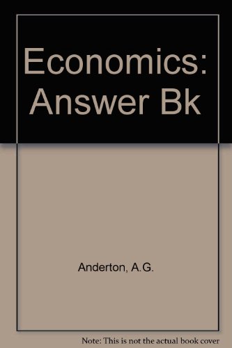 Stock image for Economics Answer Book for sale by Phatpocket Limited