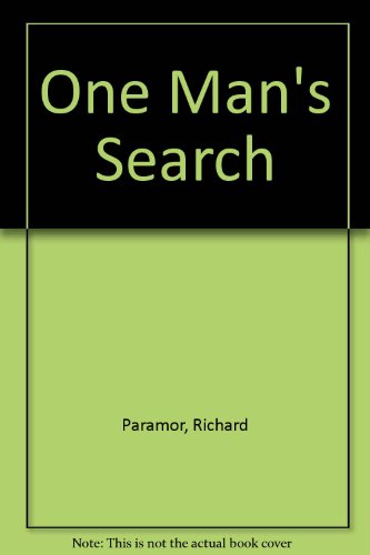 Stock image for One Man's Search for sale by Karl Eynon Books Ltd