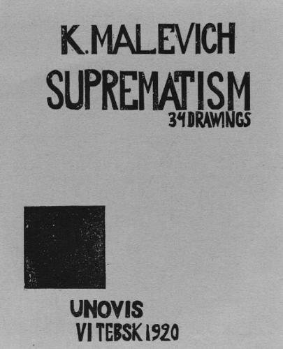 Stock image for Kazimir Malevich: Suprematism; 34 Drawings 1920 for sale by Revaluation Books