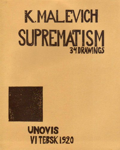 Beispielbild fr Kazimir Malevich, A Little handbook on Suprematism: 34 Drawings, Unovis, Vitebsk 1920 ( Two Books ) zum Verkauf von Colin Martin Books