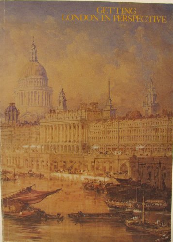 Imagen de archivo de Getting London in Perspective. a la venta por Primrose Hill Books BA