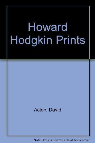 Beispielbild fr Howard Hodgkin Prints zum Verkauf von WorldofBooks