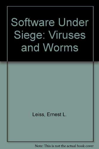 9780946395583: Software under siege: Viruses and worms