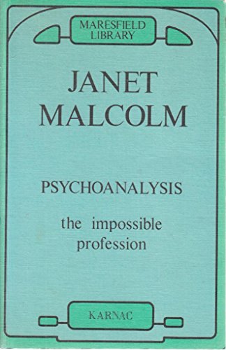 9780946439416: Psychoanalysis: The Impossible Profession (Maresfield Library)