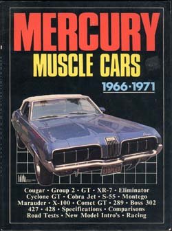 9780946489459: Mercury Muscle, 1966-71 (Brooklands Books Road Tests Series)