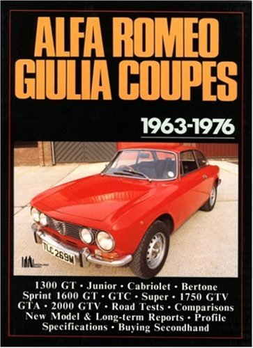 Alfa Romeo Giulia Coupes 1963-1976