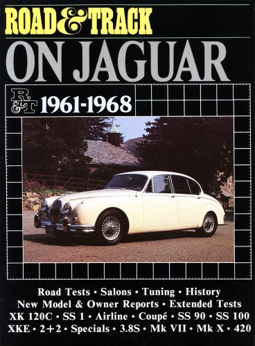 Imagen de archivo de Road & Track" on Jaguar, 1961-68 (Brooklands Books Road Tests Series) a la venta por Books From California