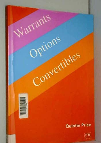 Beispielbild fr Warrants, Options and Convertibles zum Verkauf von Anybook.com