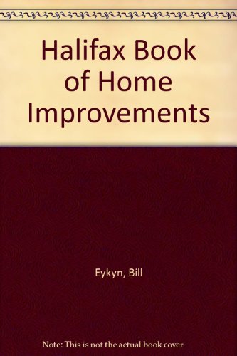 Stock image for Halifax Book of Home Improvement for sale by Better World Books
