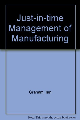 9780946655267: Just-in-time Management of Manufacturing