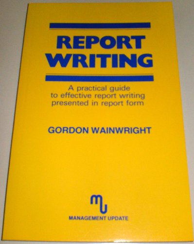 9780946679010: Report Writing