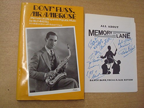 Imagen de archivo de Don't Fuss Mr. Ambrose: Memoirs of a Life Spent in Popular Music (Recollections) a la venta por AwesomeBooks