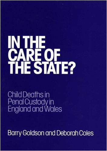 Stock image for In the Care of the State?: Child Deaths in Penal Custody in England and Wales for sale by Goldstone Books